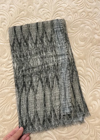 Kadın Pilili yeşil Bohem Şal 2 Adet - Görsel 5