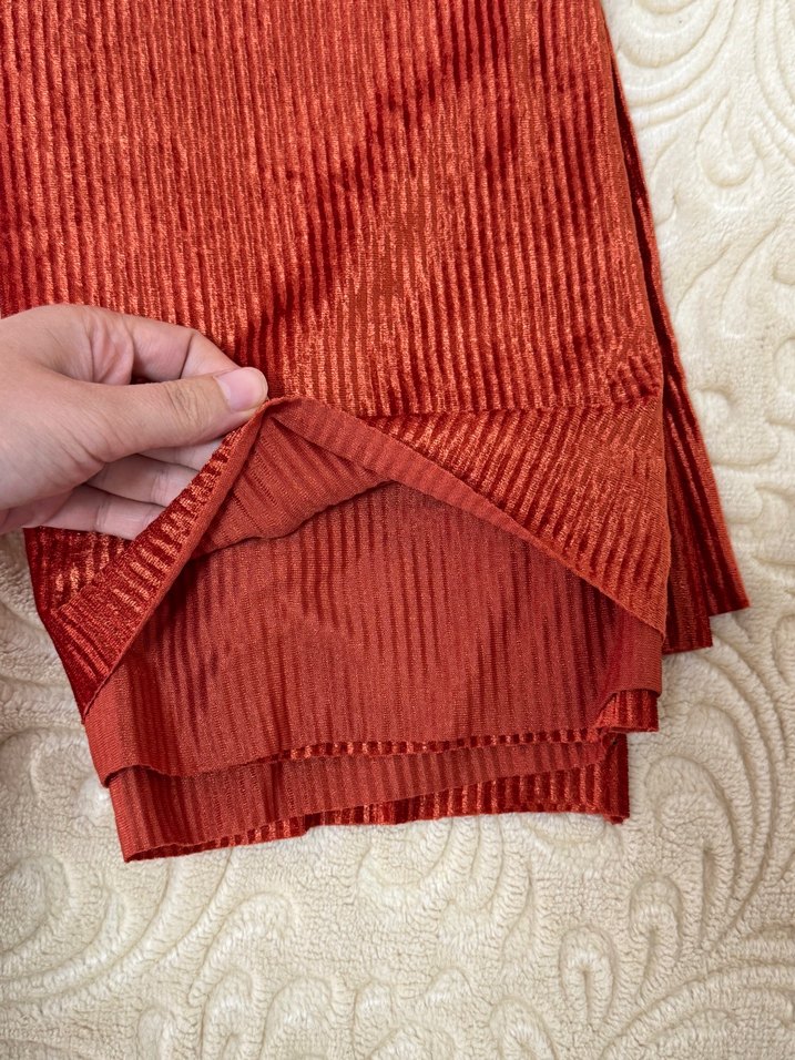 Kadın Pilili yeşil Bohem Şal 2 Adet - Görsel 2