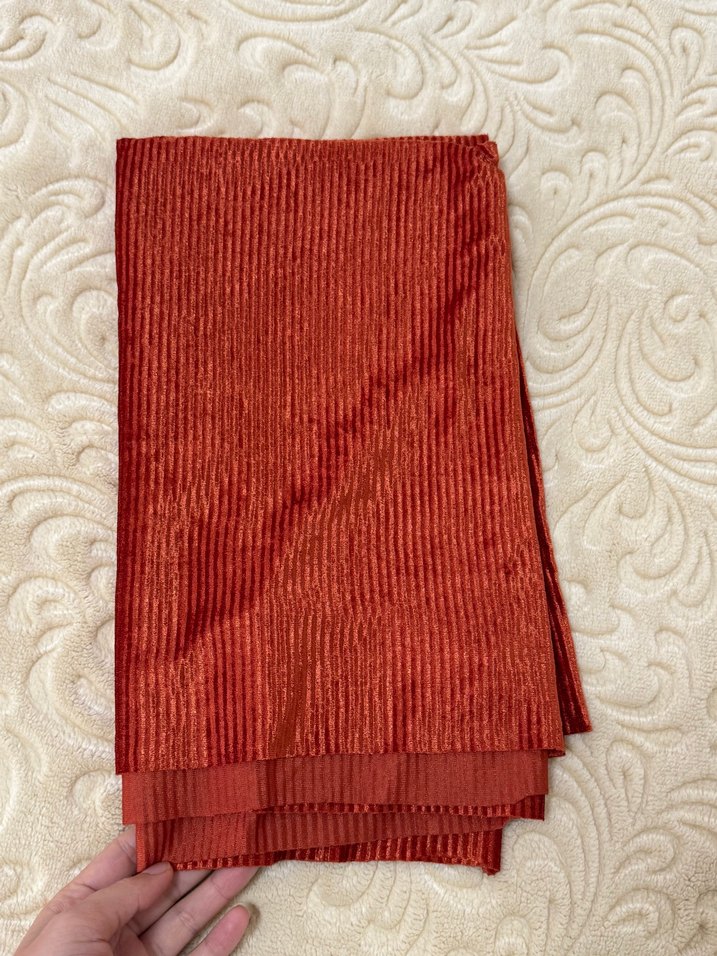 Kadın Pilili yeşil Bohem Şal 2 Adet - Görsel 3