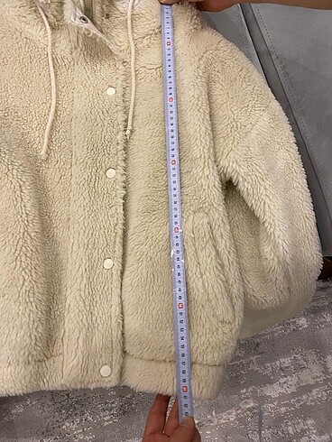 m Beden camel Renk Trendyolmilla Peluş Mont
