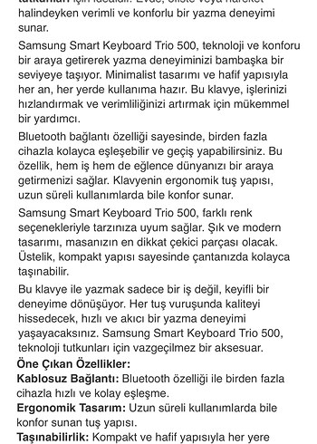 Beyaz Kablosuz Klavye - Görsel 4