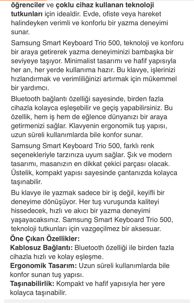 Beyaz  Kablosuz Klavye - Görsel 4