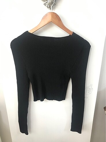 l Beden siyah Renk İpekyol triko crop