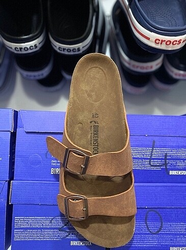 Birkenstock kahverengi unisex terlik