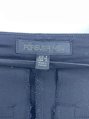 34 Beden siyah Renk Forever New Kumaş Pantolon %70 İndirimli.