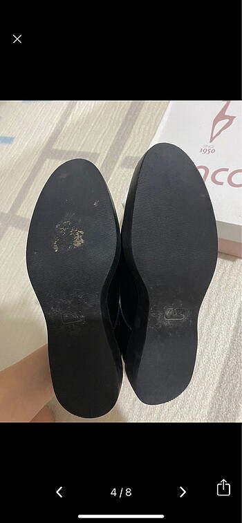 37 Beden siyah Renk Ayakkabı