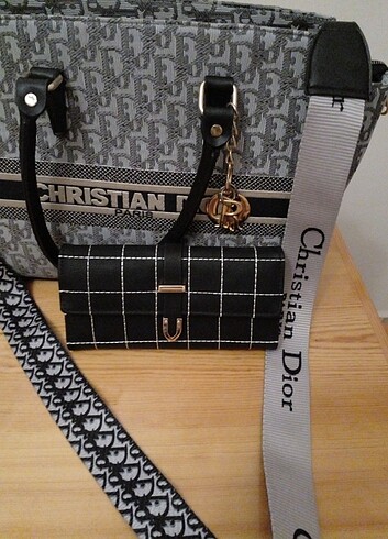 Beden gri Renk CHRISTIAN DIOR Bayan kol cantasi