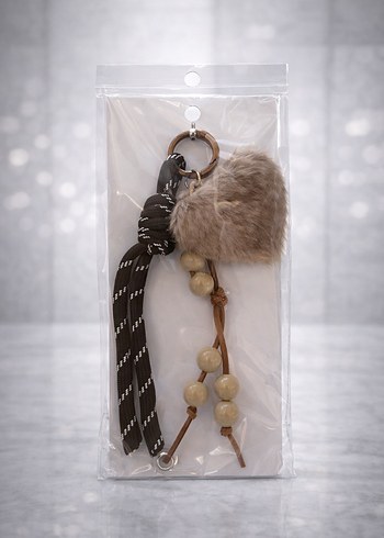 Püsküllü Bohem Kadın Anahtarlık - Görsel 4