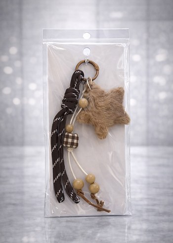 Püsküllü Bohem Kadın Anahtarlık - Görsel 3