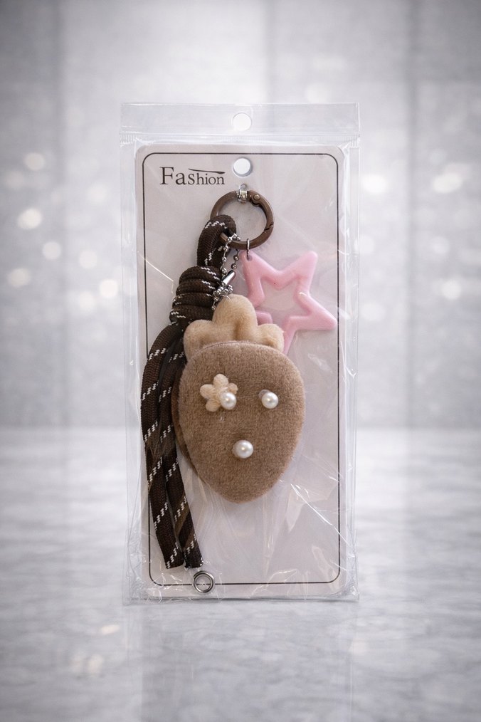 Püsküllü Bohem Kadın Anahtarlık - Görsel 2