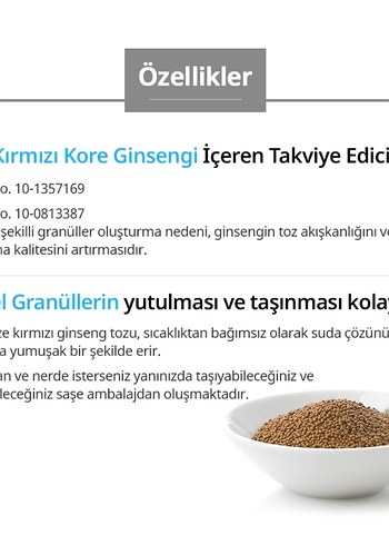 Atomy Hongsamdan Kore Kırmızı Ginseng Granül Takviye - Görsel 5