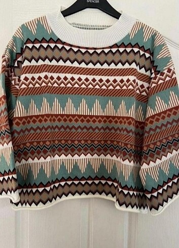 Trendyol & Milla Etnik desen sweat