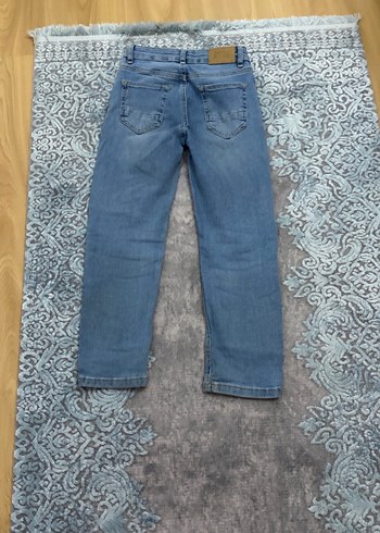 7 Yaş Beden mavi Renk Koton 7/8 yas erkek cocuk jeans