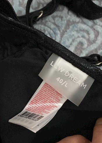 Mor Strappy Bikini Altı ve Siyah Üst - Görsel 3