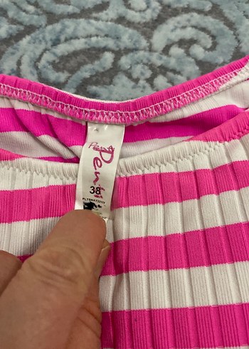 Pembe Zebra Desenli Mini Bikini Takımı - Görsel 6