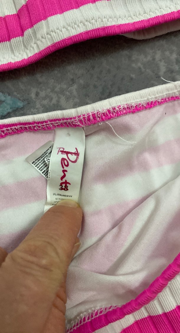 Pembe Zebra Desenli Mini Bikini Takımı - Görsel 5