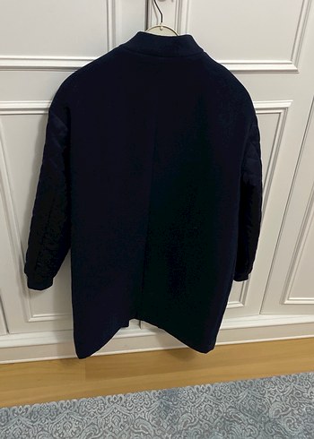 Koton lacivert kaşe kaban 1 kere kullanıldı - Görsel 2