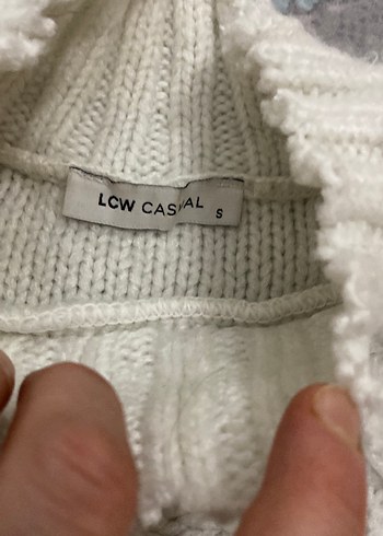 Örgü Boğazlı Kadın Kazak - Görsel 3