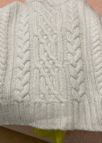 Örgü Boğazlı Kadın Kazak - Görsel 5