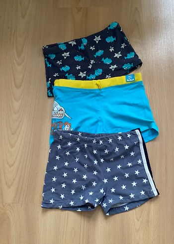 Erkek Çocuk Renkli Desensiz Kısa Kollu Mayo - Görsel 8