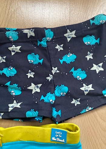 Erkek Çocuk Renkli Desensiz Kısa Kollu Mayo - Görsel 7