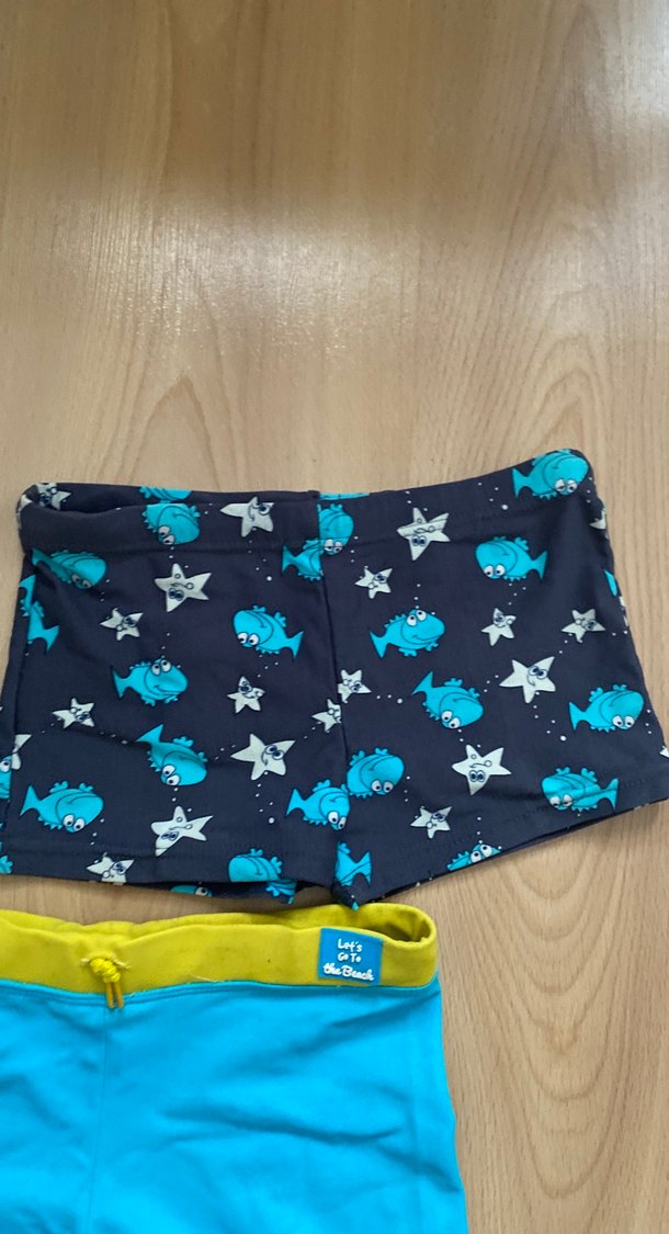 Erkek Çocuk Renkli Desensiz Kısa Kollu Mayo - Görsel 3