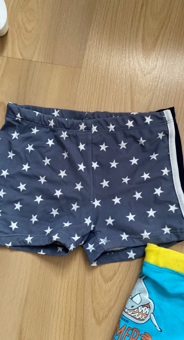 Erkek Çocuk Renkli Desensiz Kısa Kollu Mayo - Görsel 2