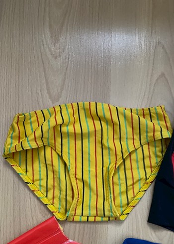 Erkek Çocuk Çok Renkli Mayo ve Şort Seti - Görsel 4