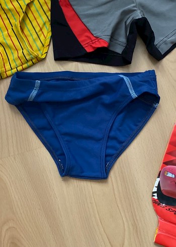 Erkek Çocuk Çok Renkli Mayo ve Şort Seti - Görsel 7