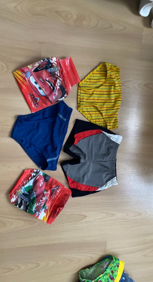 Erkek Çocuk Çok Renkli Mayo ve Şort Seti - Görsel 2