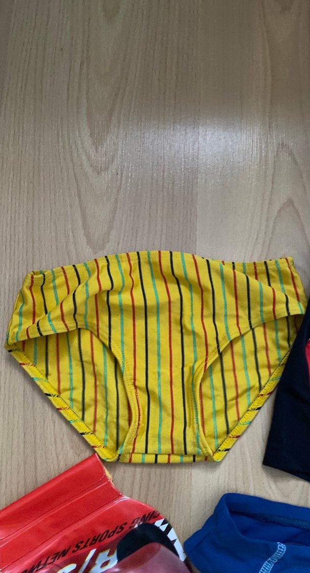 Erkek Çocuk Çok Renkli Mayo ve Şort Seti - Görsel 4