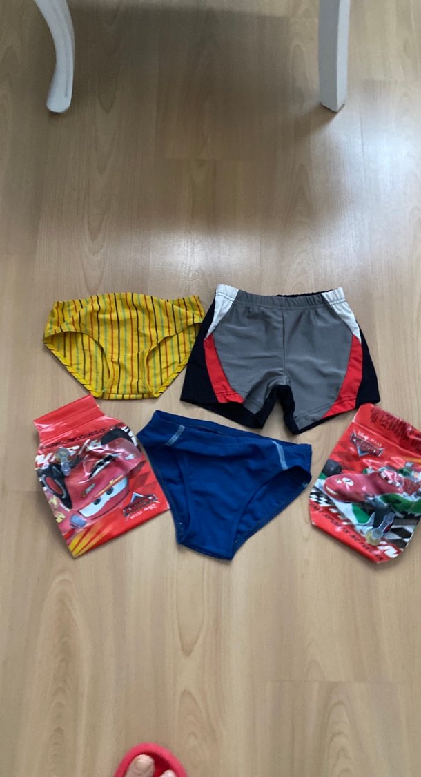 Erkek Çocuk Çok Renkli Mayo ve Şort Seti - Görsel 3