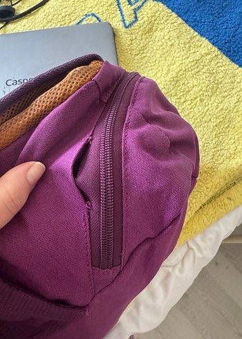Decathlon Mor Fermuarlı Kadın Sırt Çantası