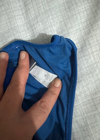 Kadın Lacivert Strappy Mayo - Görsel 4