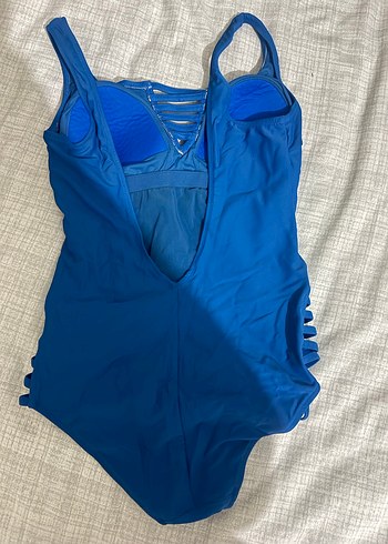 Kadın Lacivert Strappy Mayo - Görsel 3