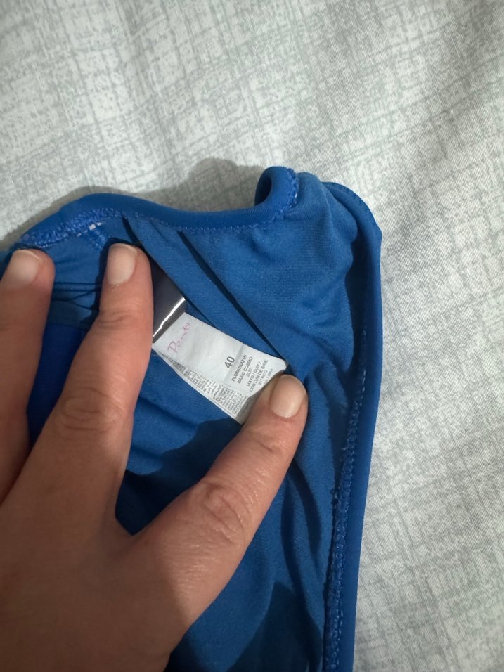 Kadın Lacivert Strappy Mayo - Görsel 4