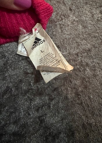 Pembe Örgü Parmaksız Eldiven - Görsel 3