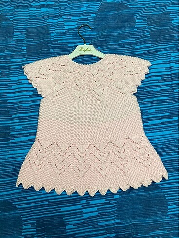 Kız bebek yelek - Görsel 2