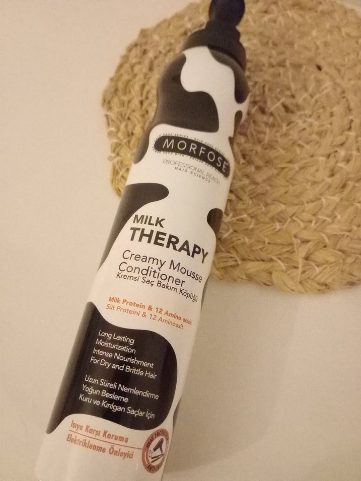 Morfose Milk Therapy Krem Köpük Saç Kremi - Görsel 2