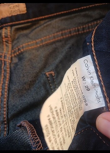 29 Beden Calvin Klein Kot Pantolon