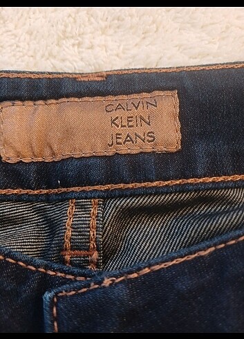 29 Beden lacivert Renk Calvin Klein Kot Pantolon