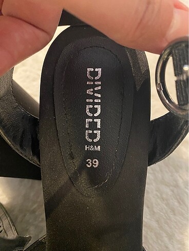 39 Beden H&M topuklu ayakkabı