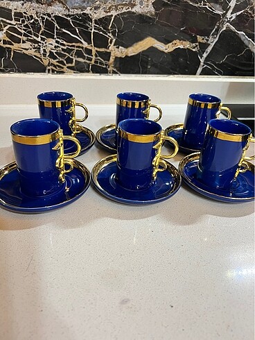  Beden mavi Renk Kahve fincanı