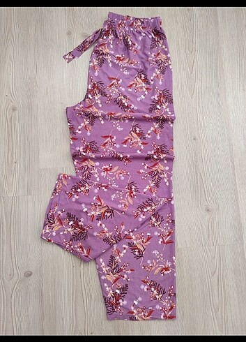 48 Beden çeşitli Renk Süet alt pijama