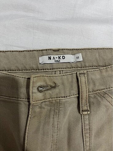 32 Beden camel Renk kargo pantolon