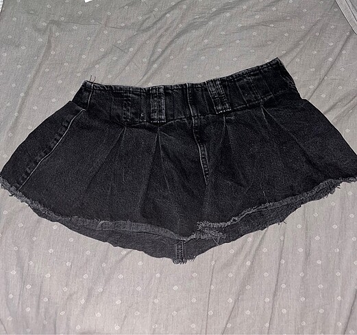 bershka kot şort etek