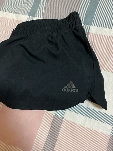 s Beden siyah Renk Adidas orijinal koşu şortu