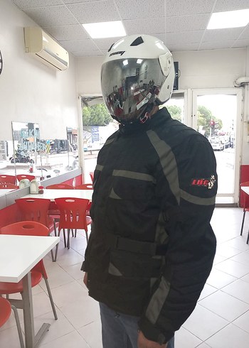 LBC motorcu mont