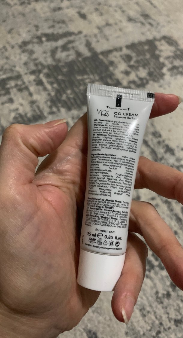 Farmasi VEX Pro CC Krem 25 ml - Görsel 2