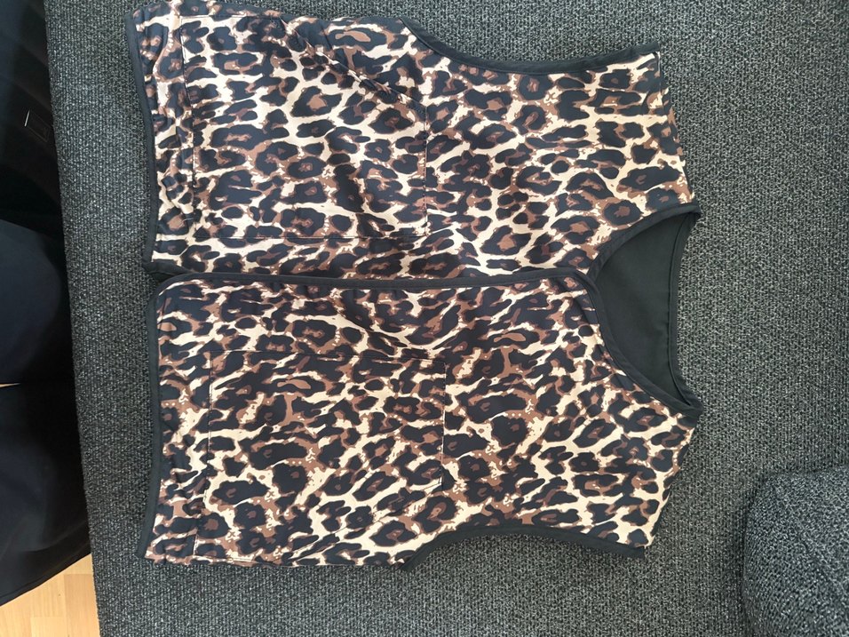 Leopar Desenli Yelek - Görsel 2